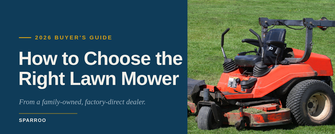 How to Choose the Right Lawn Mower: 2026 Buyer's Guide