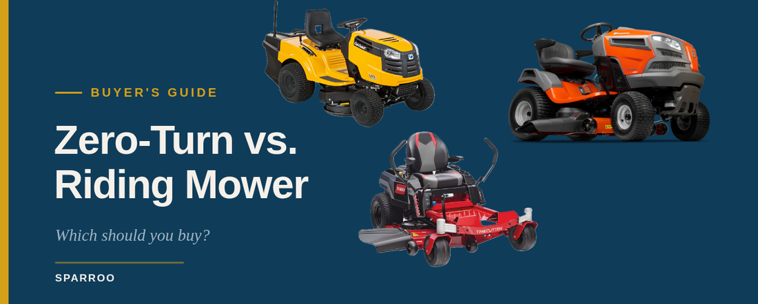 Zero-Turn vs. Riding Mower: Which Should You Buy?
