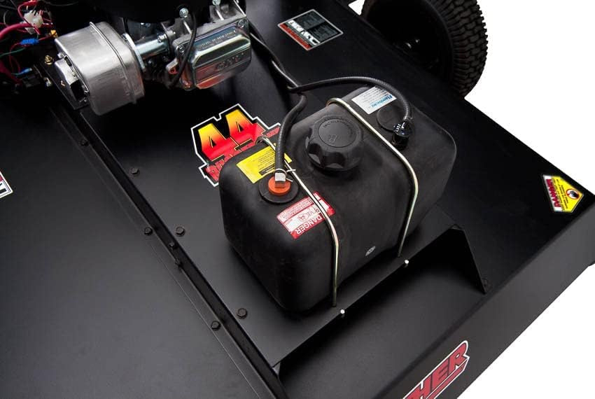 44-Inch Tow-Behind Field and Brush Mower with 16 HP Briggs Engine and 2-Inch Sapling Capacity