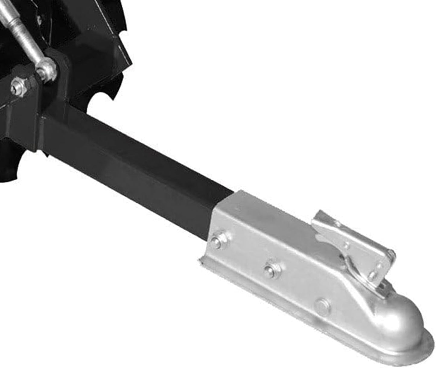 4-Foot Tow-Behind Disc Harrow with 16 Notched 16-Inch Steel Discs and Concrete-Block Weight Tray