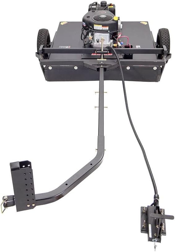 44-Inch Tow-Behind Field and Brush Mower with 16 HP Briggs Engine and 2-Inch Sapling Capacity