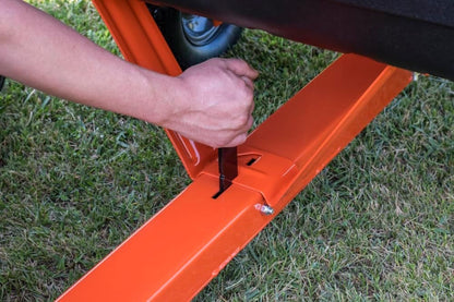 Tow-Behind 50 cu. ft. Lawn and Leaf Vacuum with 5 HP Briggs Engine and 8-Inch Inlet Hose