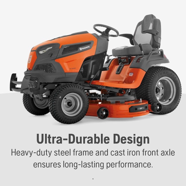 Husqvarna TS 354XD 54" Lawn Tractor – 24 HP Kawasaki, Diff Lock