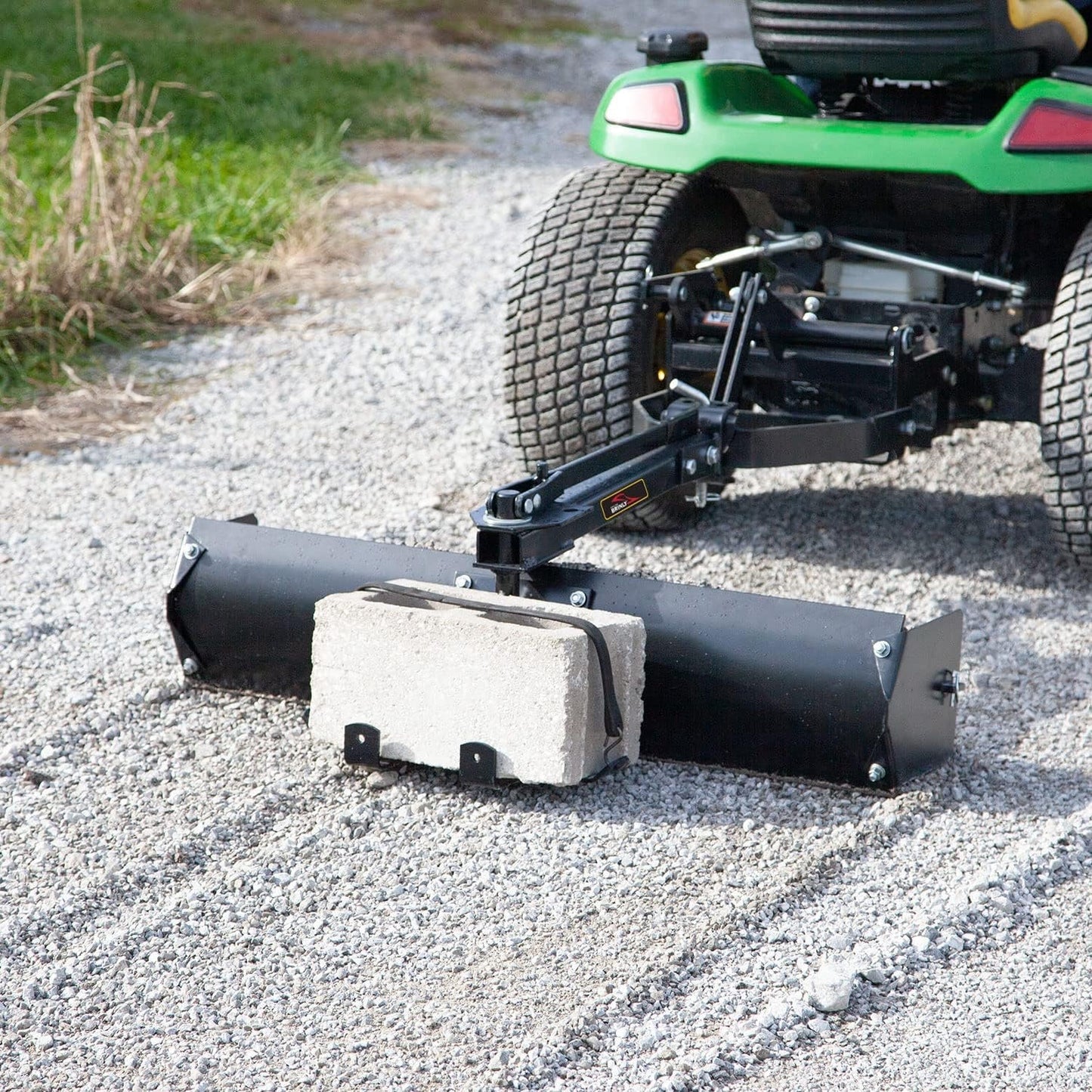 4-Foot Tow-Behind Box Scraper and Land Plane with Reversible Hardened-Steel Cutting Edges