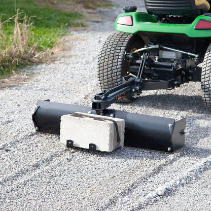 4-Foot Tow-Behind Box Scraper and Land Plane with Reversible Hardened-Steel Cutting Edges