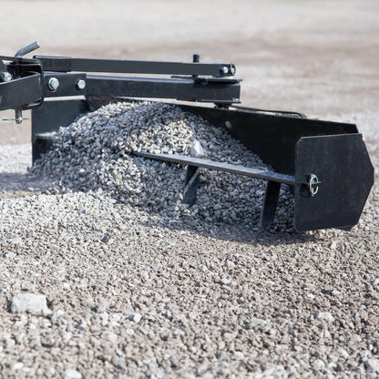 4-Foot Tow-Behind Box Scraper and Land Plane with Reversible Hardened-Steel Cutting Edges