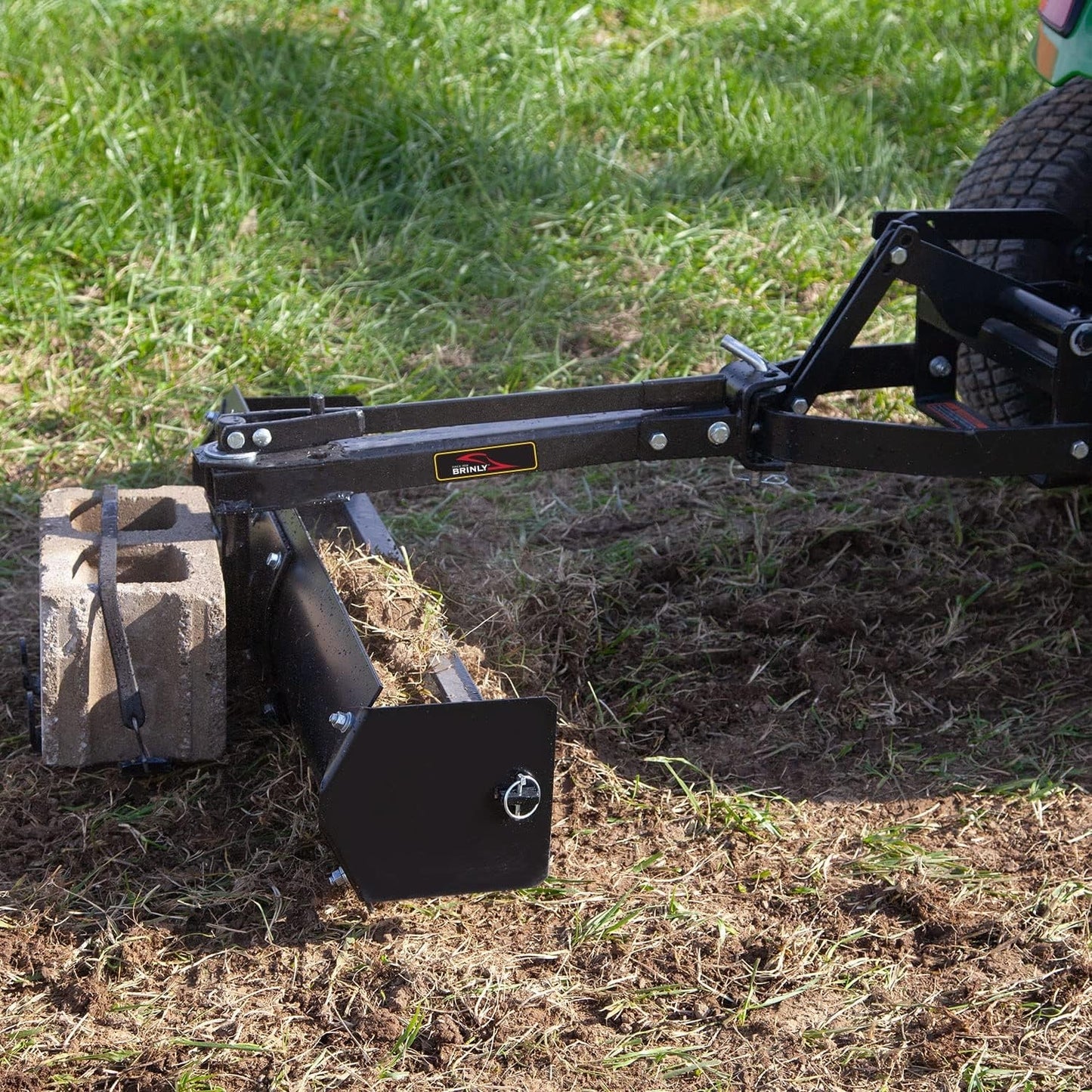 4-Foot Tow-Behind Box Scraper and Land Plane with Reversible Hardened-Steel Cutting Edges