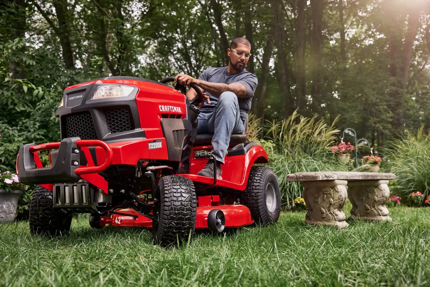 Craftsman T2200K Turn Tight 42" Lawn Tractor – 20 HP Kohler