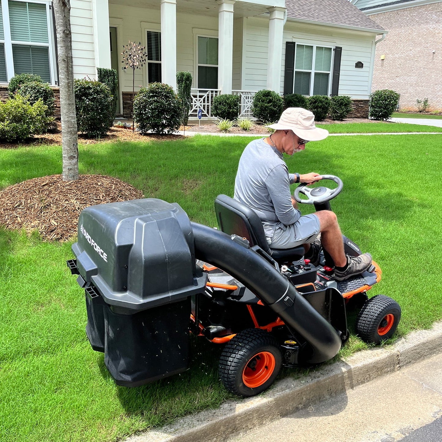 Yard Force YF48vRX 38" Electric Riding Mower – 48V Battery