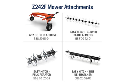 Husqvarna Z242F SE 42" Zero-Turn Mower – 21.5 HP Kawasaki