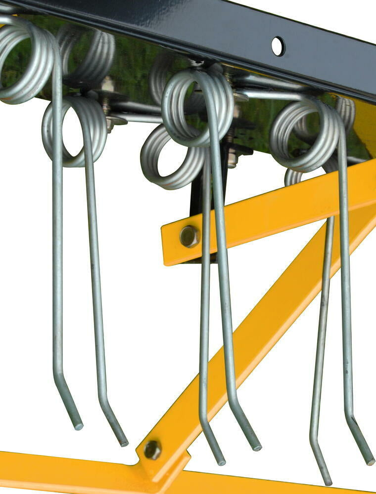 42-Inch Tow-Behind Dethatcher with 20 Spring-Steel Tines and Adjustable Weight Tray