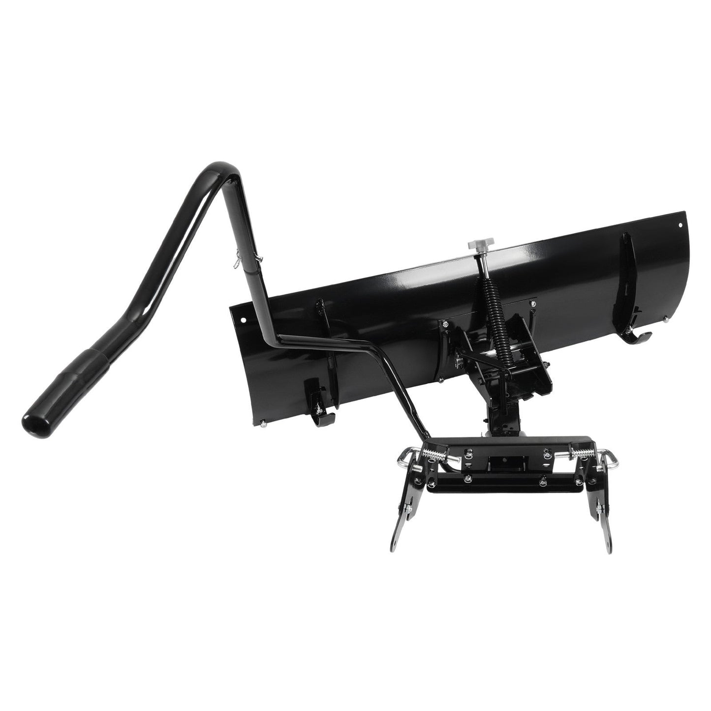 46-Inch Front Plow Blade Attachment for Lawn Tractors with 5-Position Manual Angle