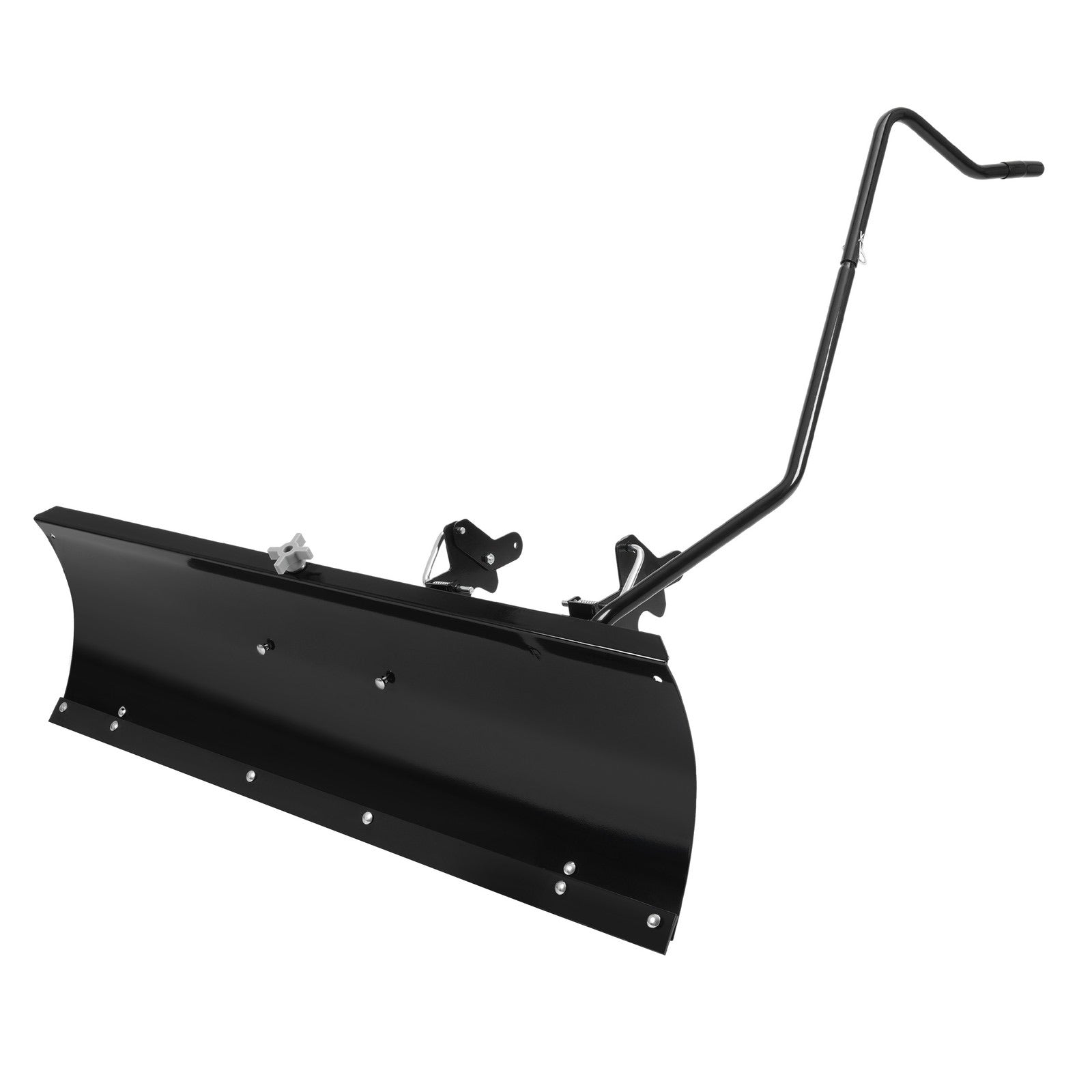46-Inch Front Plow Blade Attachment for Lawn Tractors with 5-Position Manual Angle